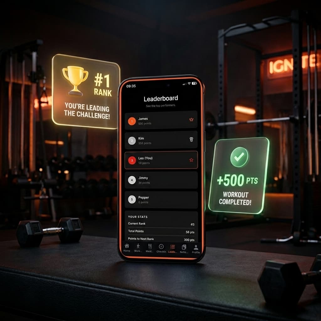 Ignite App Leaderboard and Rewards