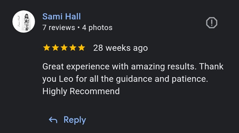 Client Testimonial 8